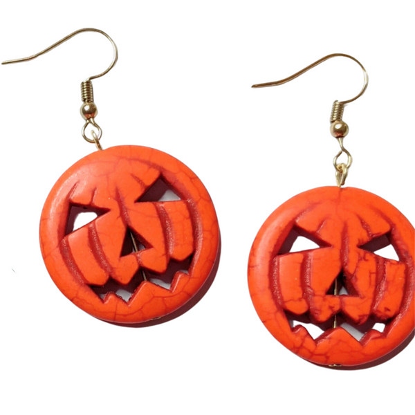 Pumpkin Earrings