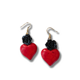 Sacred Hearts In Red & Black