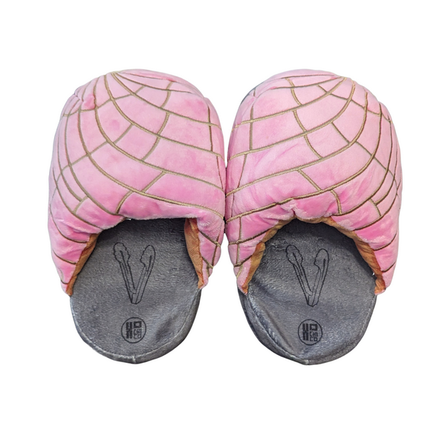 Pink concha discount slippers