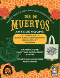 Catrina Tote Painting 10/29