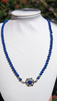Lapis Lazuli Flower Burst Necklace