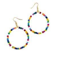 Intro to Beaded Hoop Earrings Workshop