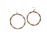 Intro to Beaded Hoop Earrings Workshop