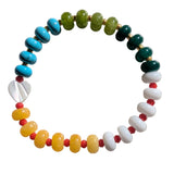 Jade & Heart Bracelet