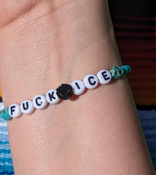 FUCK ICE Bracelet