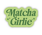Matcha Girlie Sticker