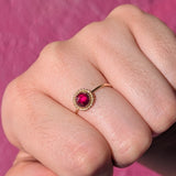 Ruby Gemstone Ring