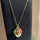 Mexicana Sacred Heart Necklace