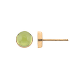 Peridot Gemstone Studs
