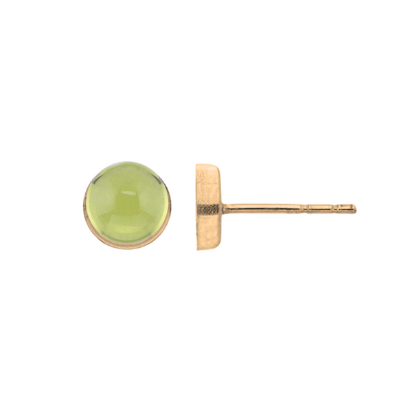 Peridot Gemstone Studs