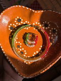 Mexicana Small Wrapped Hoops