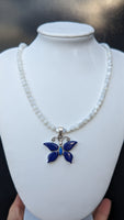 Lapis Lazuli Mariposa Necklace