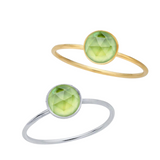 Peridot Gemstone Ring