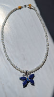 Lapis Lazuli Mariposa Necklace