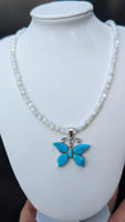 Lapis Lazuli Mariposa Necklace