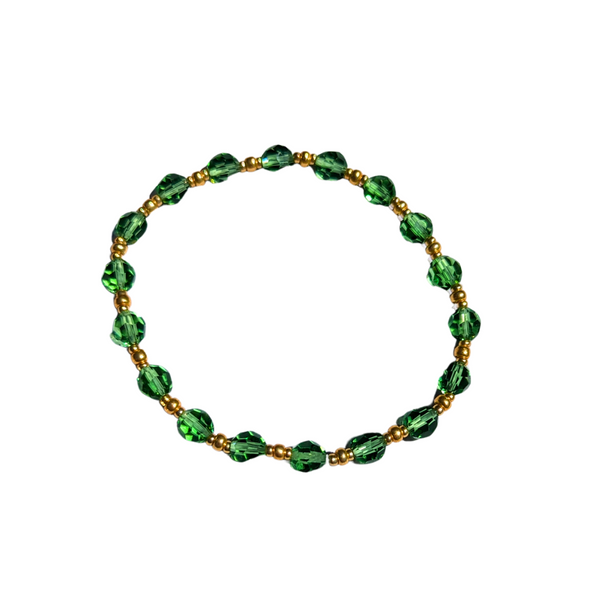 Peridot Gold Bracelet