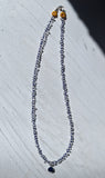 Lapis Lazuli & Clear Quartz Necklace