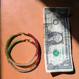 Mexicana XL Wrapped Hoops