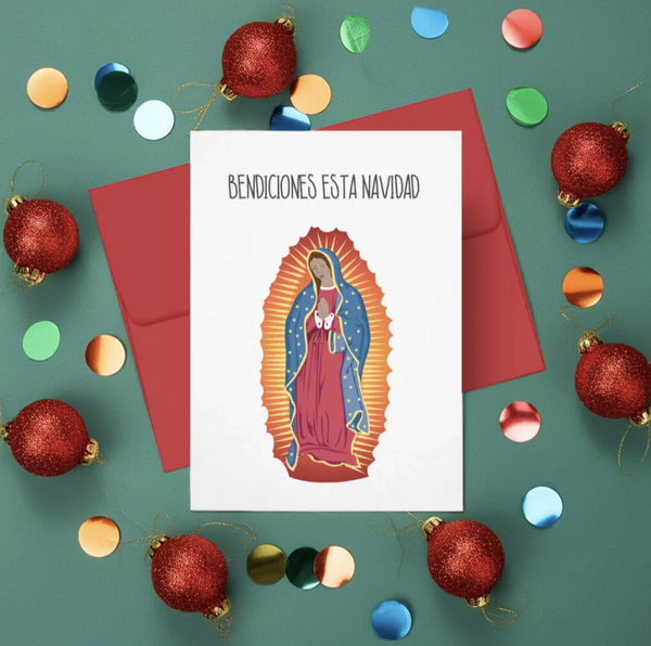 Bendiciones Esta Navidad - Christmas card