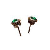 Emerald Stud Earrings